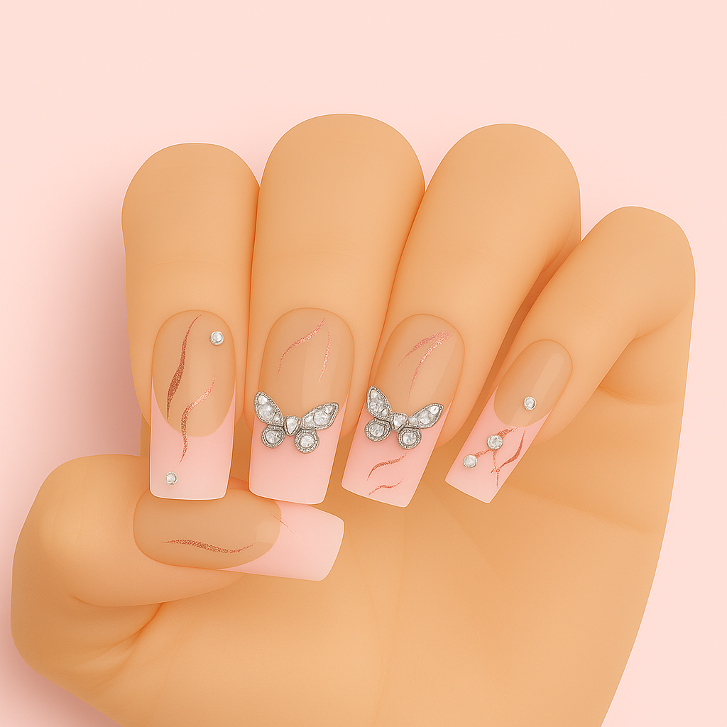 Press On- Crystal Flutter