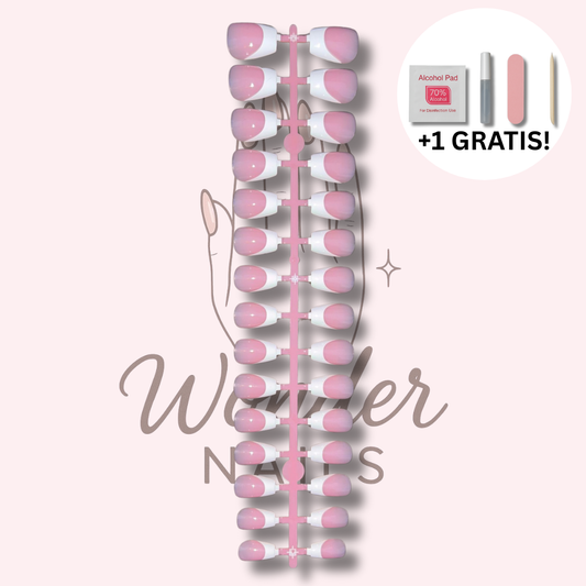 Press-on Palette: Rosé Ombre French