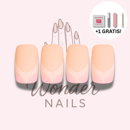 Press On – Pink Blossom Elegance