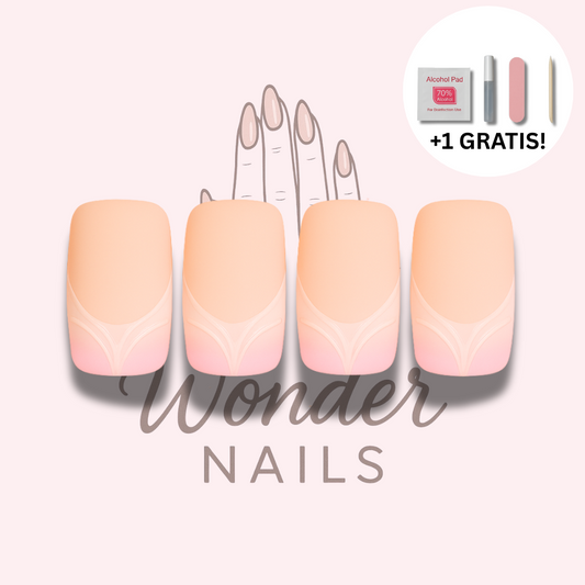 Press On – Pink Blossom Elegance