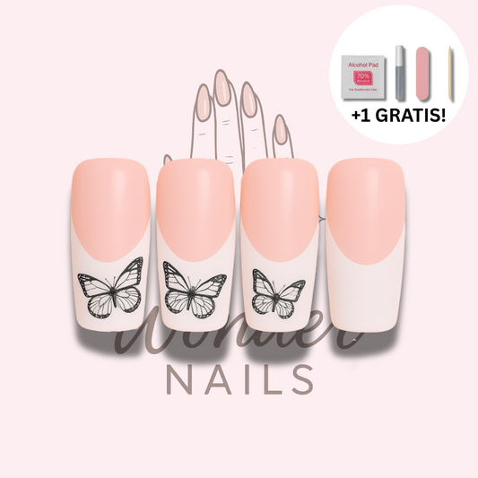 Press On- Blush Papillon