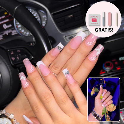 Press-on Nails: Butterfly Glaze