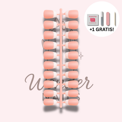 Press-On Palette: Rosé Ombre French