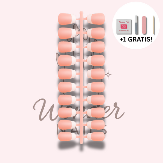 Press-On Palette: Rosé Ombre French
